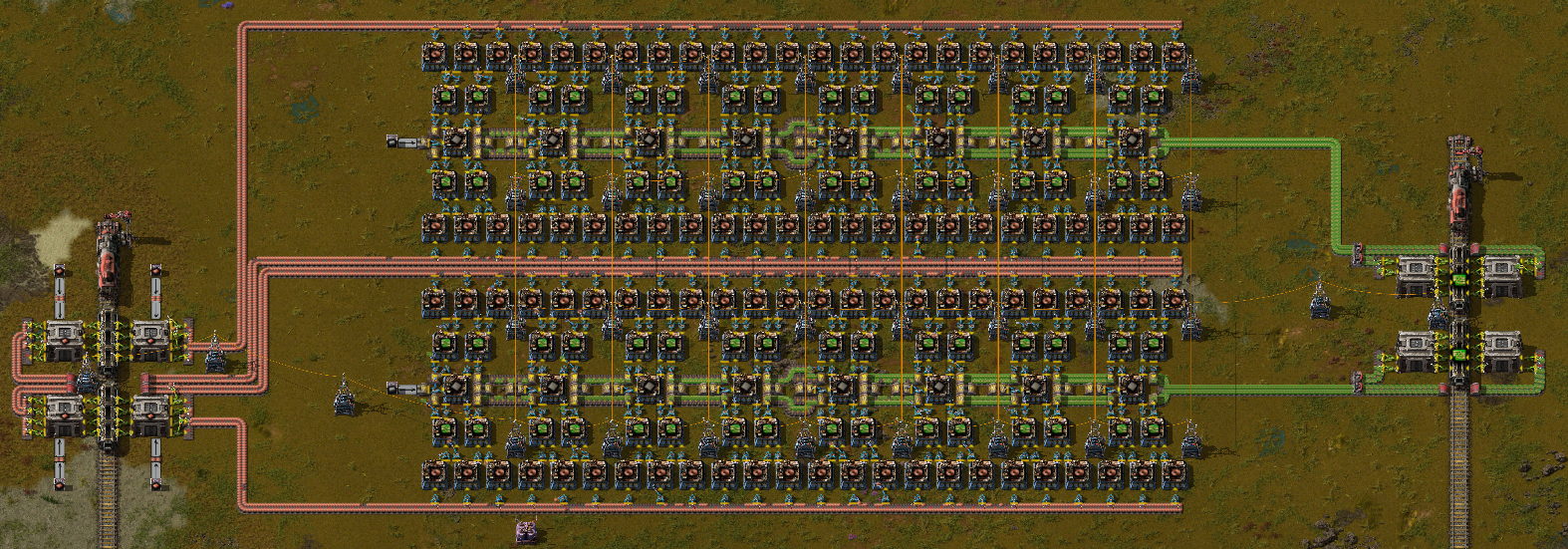 A symmetric circuit factory with symmetric outputs